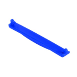 PP V4 coding clip for receptacle; blau