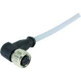 M12 Cable Assembly A-cod st/an m/f 10,0m