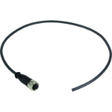 M12 Cable Assembly A-cod st/- f/- 0,5m