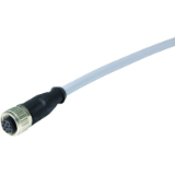 M12 Cable Assembly A-cod st/- f/- 3,0m