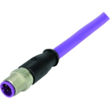 M12 Cable Assembly B-cod st/- m/- 0,5m