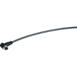 M8 Cable Assembly 4-poles an/- f/- 0,5m