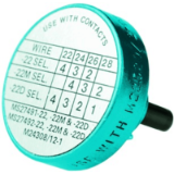 Locator D-Sub turned standard contacts